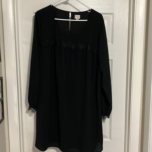 Women’s extra large a new day black long sleeve dress
